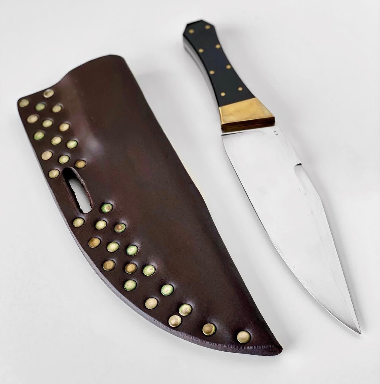 1970s Vintage Custom Bowie Knife by RJ kessnick Unique Blades Runner