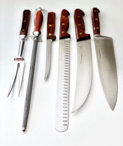 1960s Dexter Connoisseur Set Full Tang High Carbon Steel Blades Unique Blades Runner