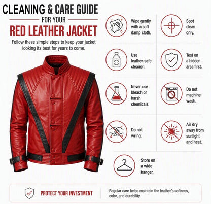 80s Pop Star Red & Black Leather Jacket, Men's Handmade V-Stripe Biker Coat, Vintage Rock Motorcycle Jacket Unique Blades Runner
