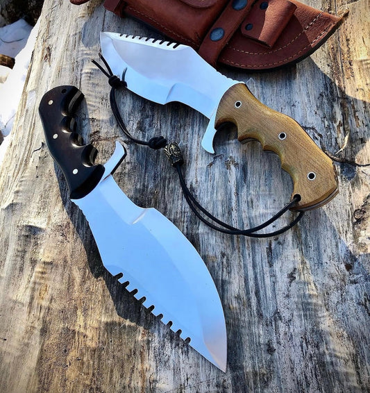 Tom Brown Tracker Knife Set | Handmade Full Tang Survival Tracker Blades Unique Blades Runner