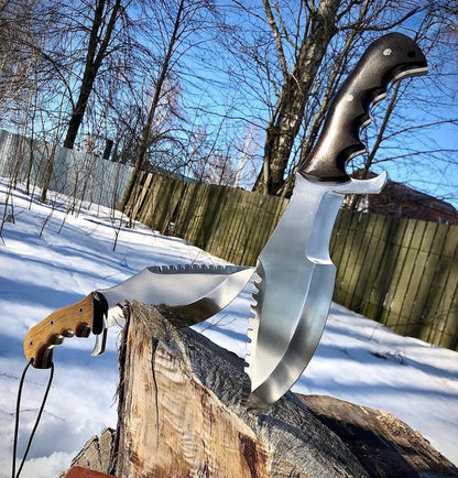 Tom Brown Tracker Knife Set | Handmade Full Tang Survival Tracker Blades Unique Blades Runner