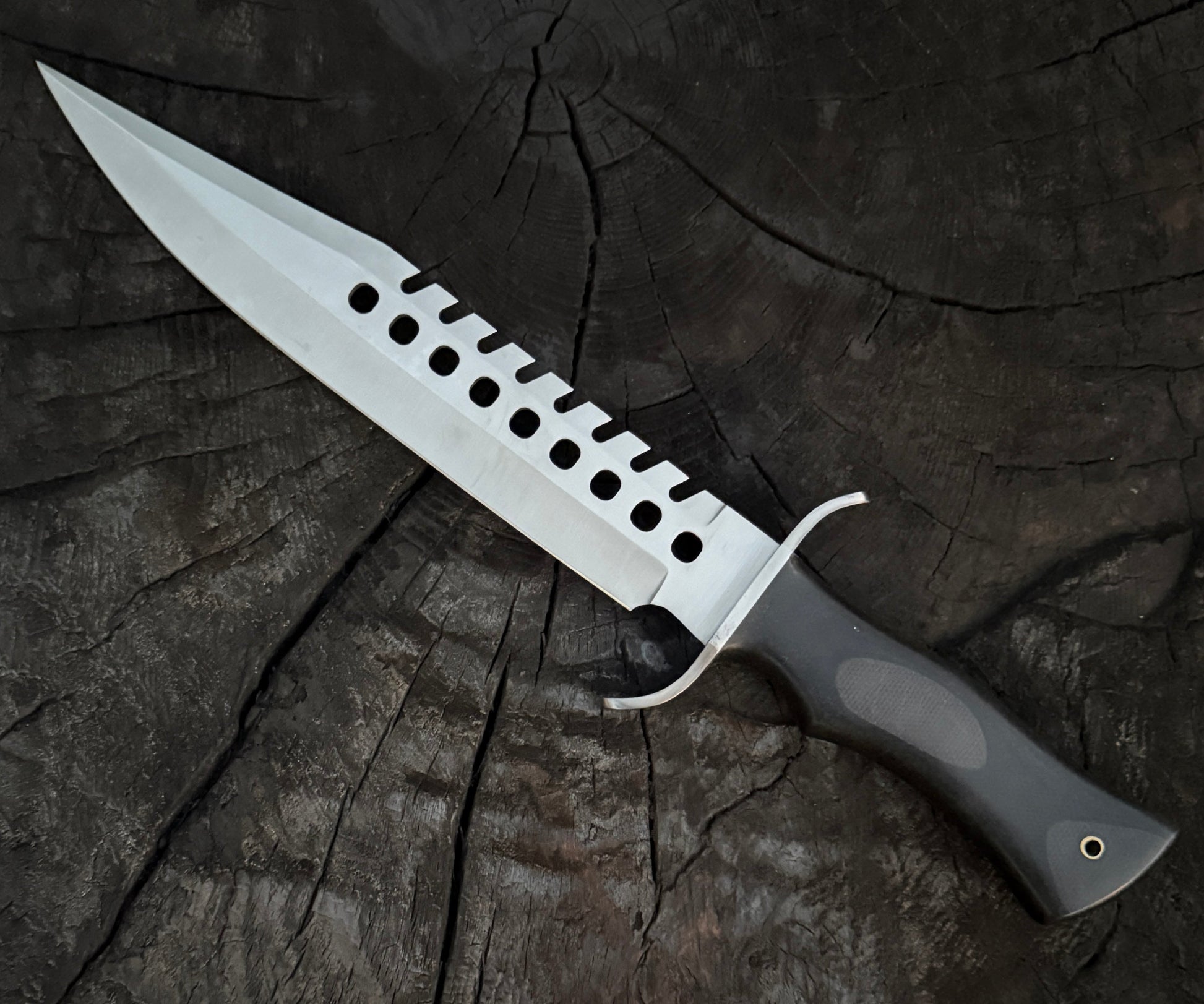 Negan Bowie Knife Full Tang – Zombie Movie Knife – Walking Dead Collectible Unique Blades Runner