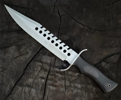 Negan Bowie Knife Full Tang – Zombie Movie Knife – Walking Dead Collectible Unique Blades Runner