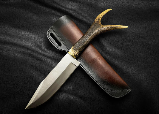 Legend of the Fall Knife Replica | Antler Handle & Leather Sheath Unique Blades Runner