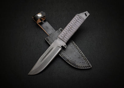 Resident Evil 7 Biohazard Knife Replica with Leather Sheath | Handmade Unique Blades Runner