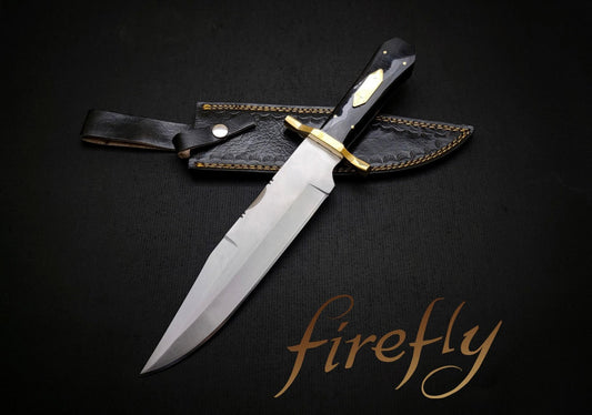 Firefly Jayne Knife with Leather Sheath | Handmade Collectible Bowie Unique Blades Runner