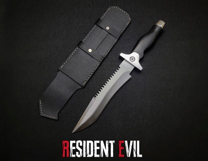 Resident Evil Jill Valentine Knife | Handmade Carbon Steel Knife Unique Blades Runner
