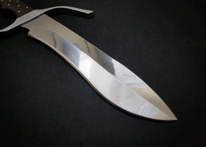 Wing Chun knife - IP Man Movie Knife Replica with Leather Sheath Unique Blades Runner