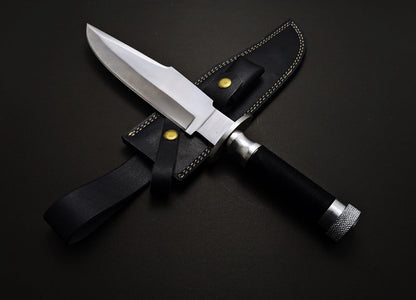 Jack Crain Predator Knife | Handmade Movie Replica with Leather Sheath Unique Blades Runner