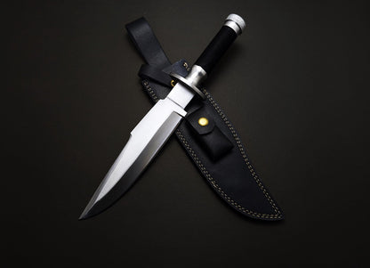 Jack Crain Predator Knife | Handmade Movie Replica with Leather Sheath Unique Blades Runner