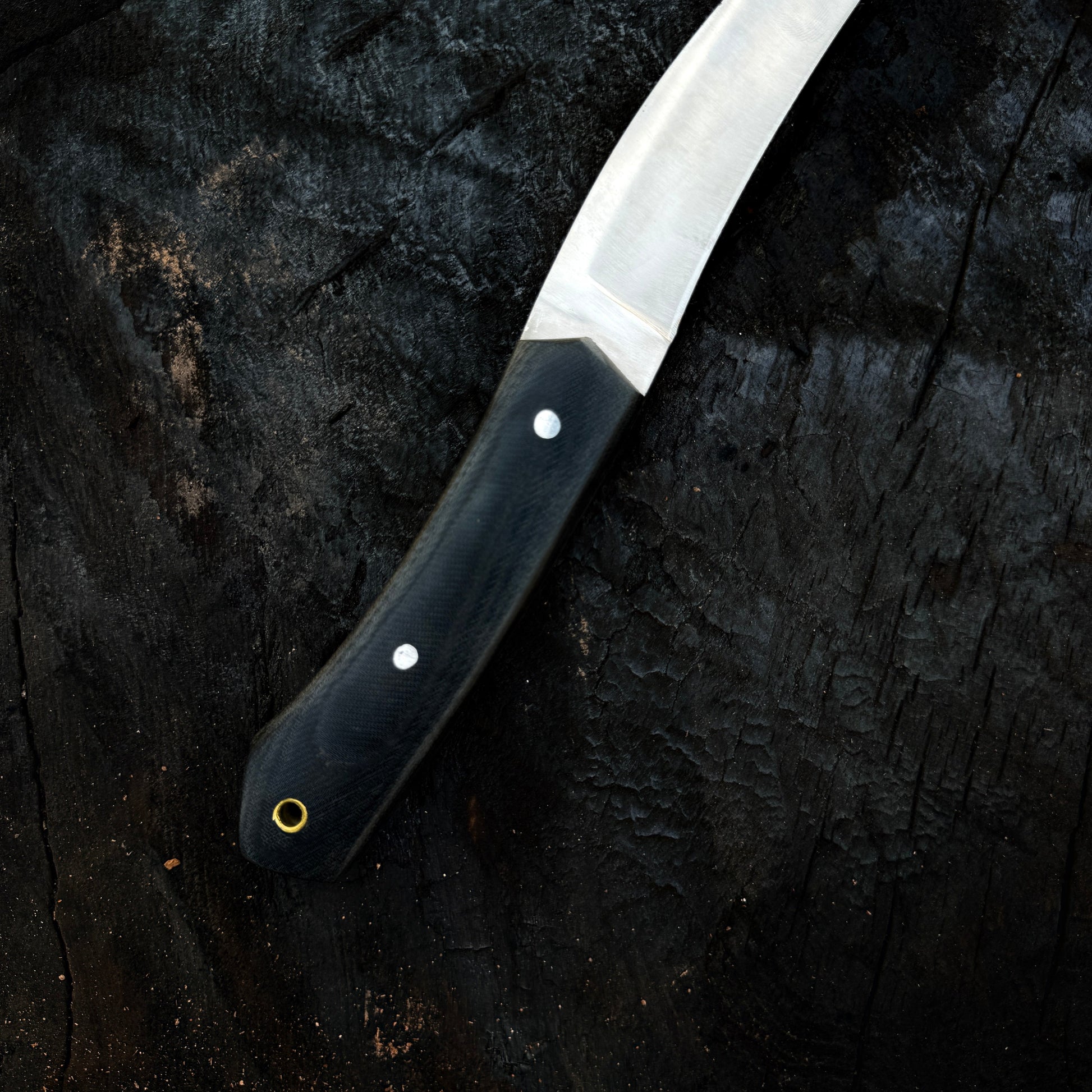 Custom Handmade D2 Tool Steel Pikal Knife for Hunting with Durable Micarta Handle Unique Blades Runner