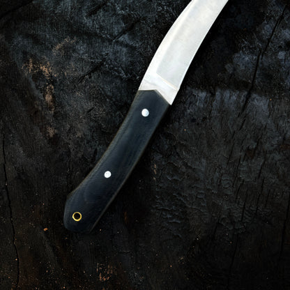 Custom Handmade D2 Tool Steel Pikal Knife for Hunting with Durable Micarta Handle Unique Blades Runner