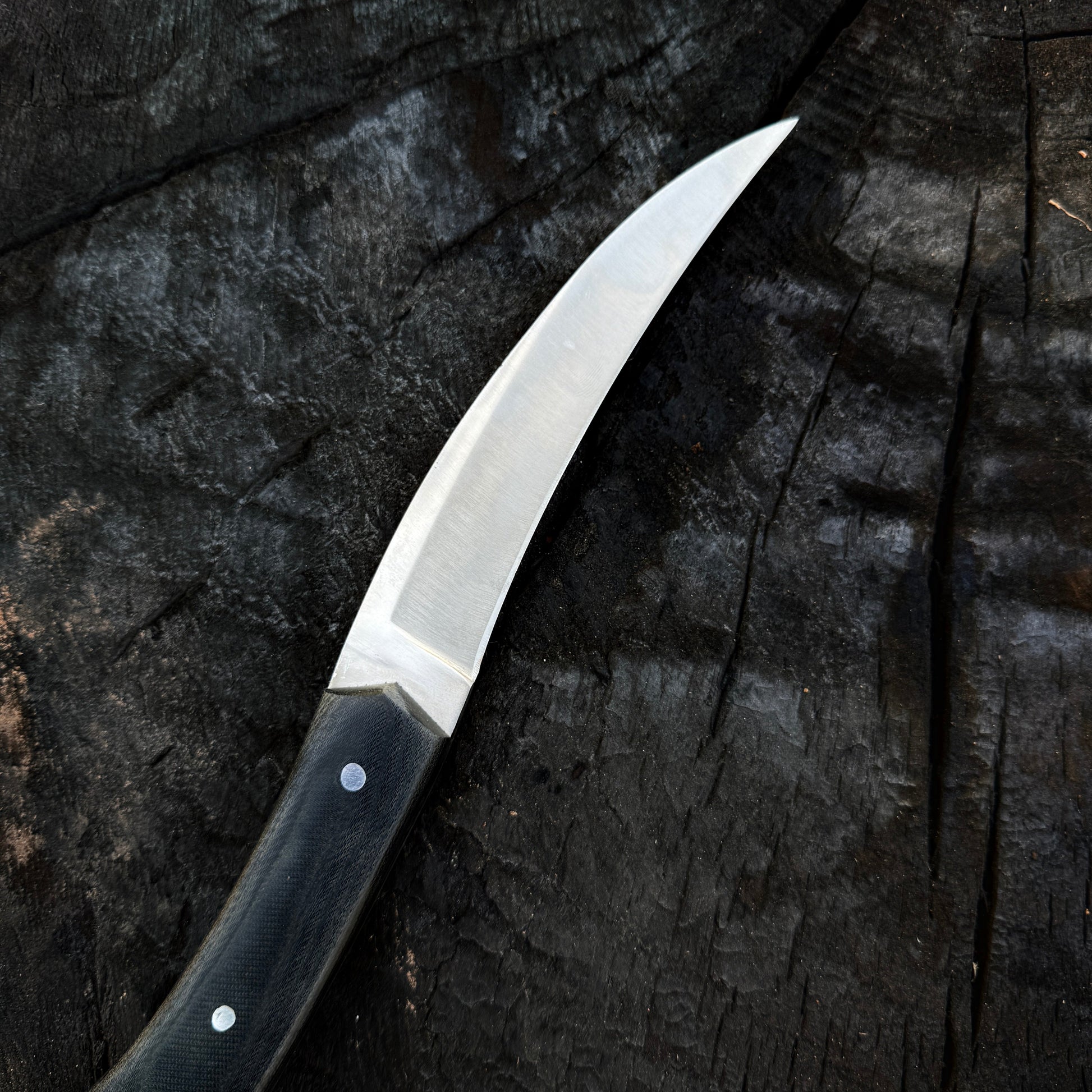 Custom Handmade D2 Tool Steel Pikal Knife for Hunting with Durable Micarta Handle Unique Blades Runner