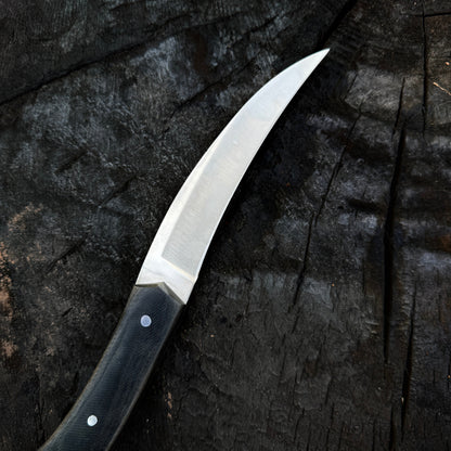 Custom Handmade D2 Tool Steel Pikal Knife for Hunting with Durable Micarta Handle Unique Blades Runner