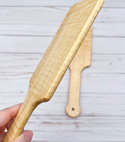 Custom Handmade Wood Spanking Paddle – Hairbrush Style for BDSM Play (Copy) Unique Blades Runner