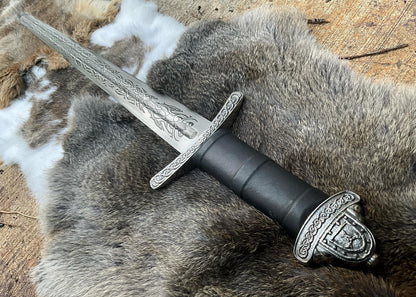 Celtic Knot Viking Sword | High Carbon Steel Custom Engraved Sword Unique Blades Runner