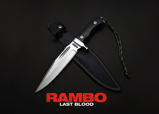 Rambo Last Blood Bowie Knife – Handmade D2 Tool Steel Replica Unique Blades Runner