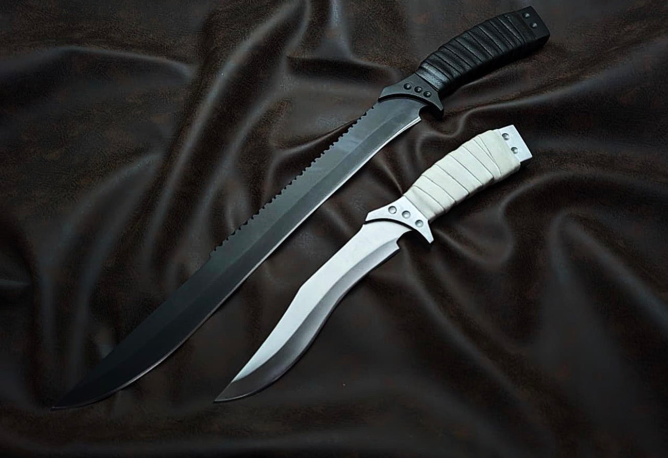 Dune Part 2 Replica Knives Handmade Carbon Steel, Leather Wrapped Unique Blades Runner
