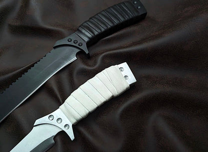 Dune Part 2 Replica Knives Handmade Carbon Steel, Leather Wrapped Unique Blades Runner