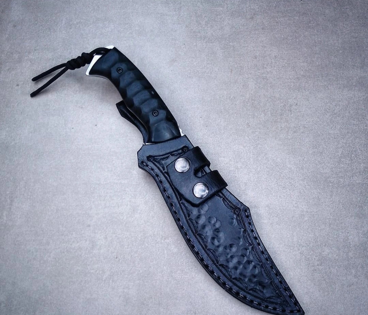 Custom Mirror Polish Bowie Knife – Handmade Stainless Steel with Sheath Unique Blades Runner