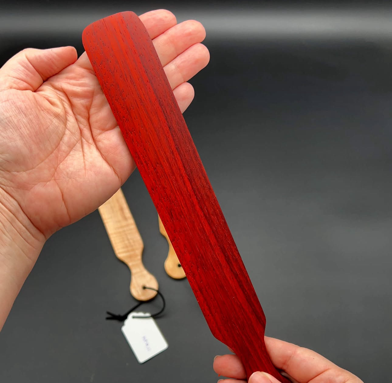Handmade Wooden Spanking stick for Roleplay & Sensual Enjoyment Unique Blades Runner
