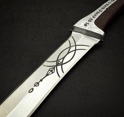 Dune Paul Atreides Crysknife – Forged D2 Tool Steel Blade Unique Blades Runner