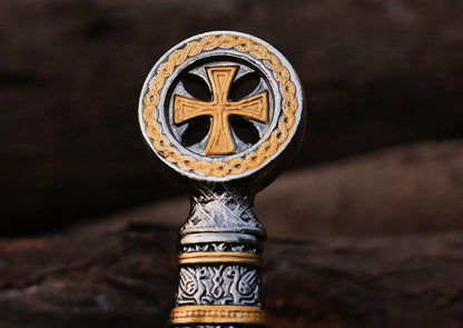 Crusader Sword Replica | Handmade Fantasy Sword for Collectors Display Unique Blades Runner