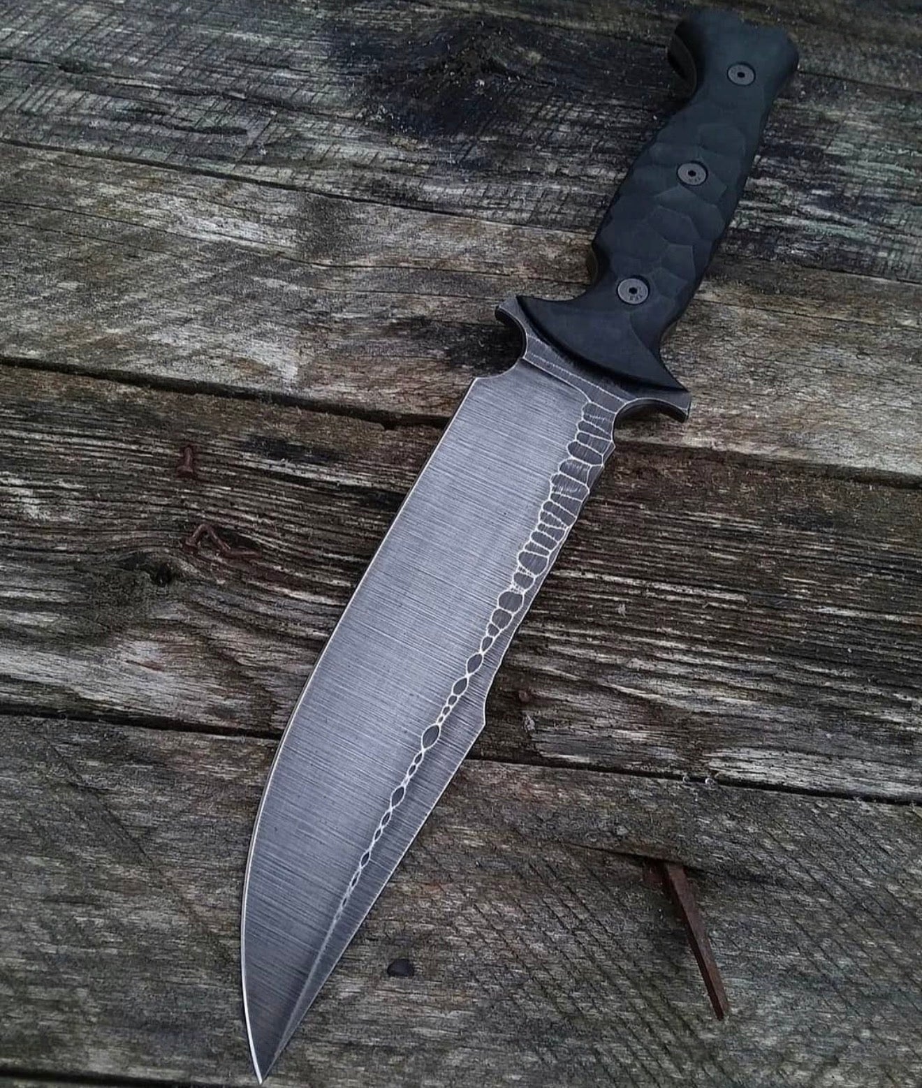 Classic Handmade Bowie Knife – Full Tang Fixed Blade Collectible Unique Blades Runner