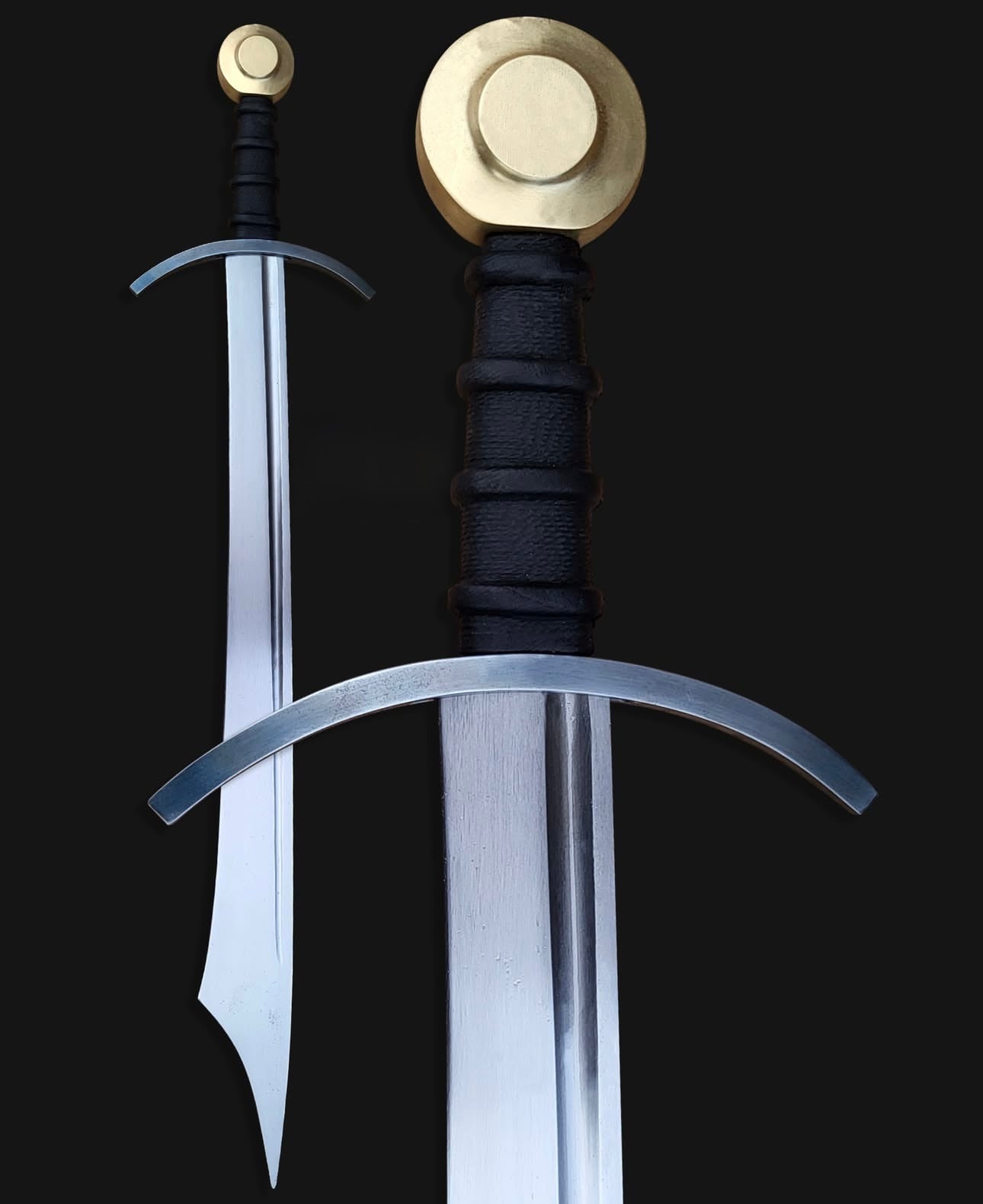 Falchion Sword For Sale - Stainless Steel | Medieval Curved Blade Replica Unique Blades Runner
