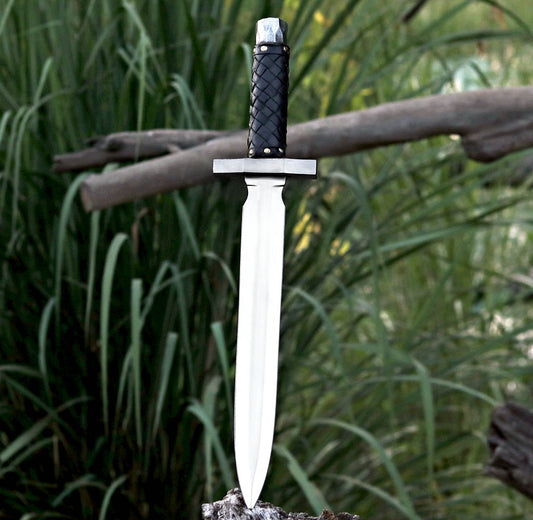 Handmade Mithril Dagger Knife | Fantasy Inspired Stainless Steel | Collectible Gift Unique Blades Runner