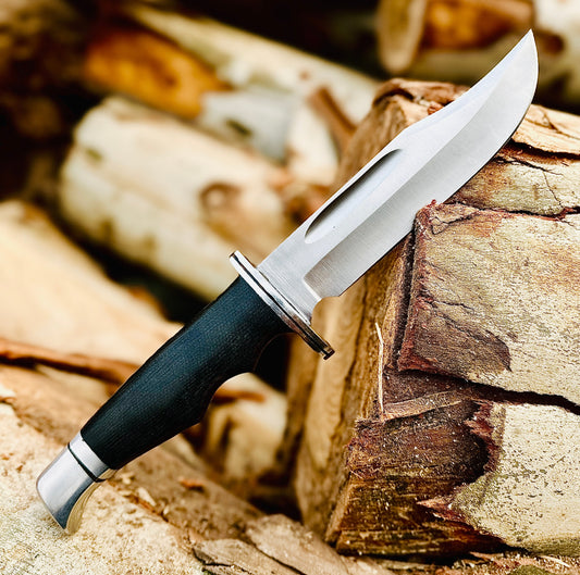 Survival Bowie Knife – Handmade D2 Steel Bowie Survival Knife Fixed Blade Unique Blades Runner