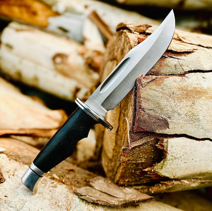 Survival Bowie Knife – Handmade D2 Steel Bowie Survival Knife Fixed Blade Unique Blades Runner