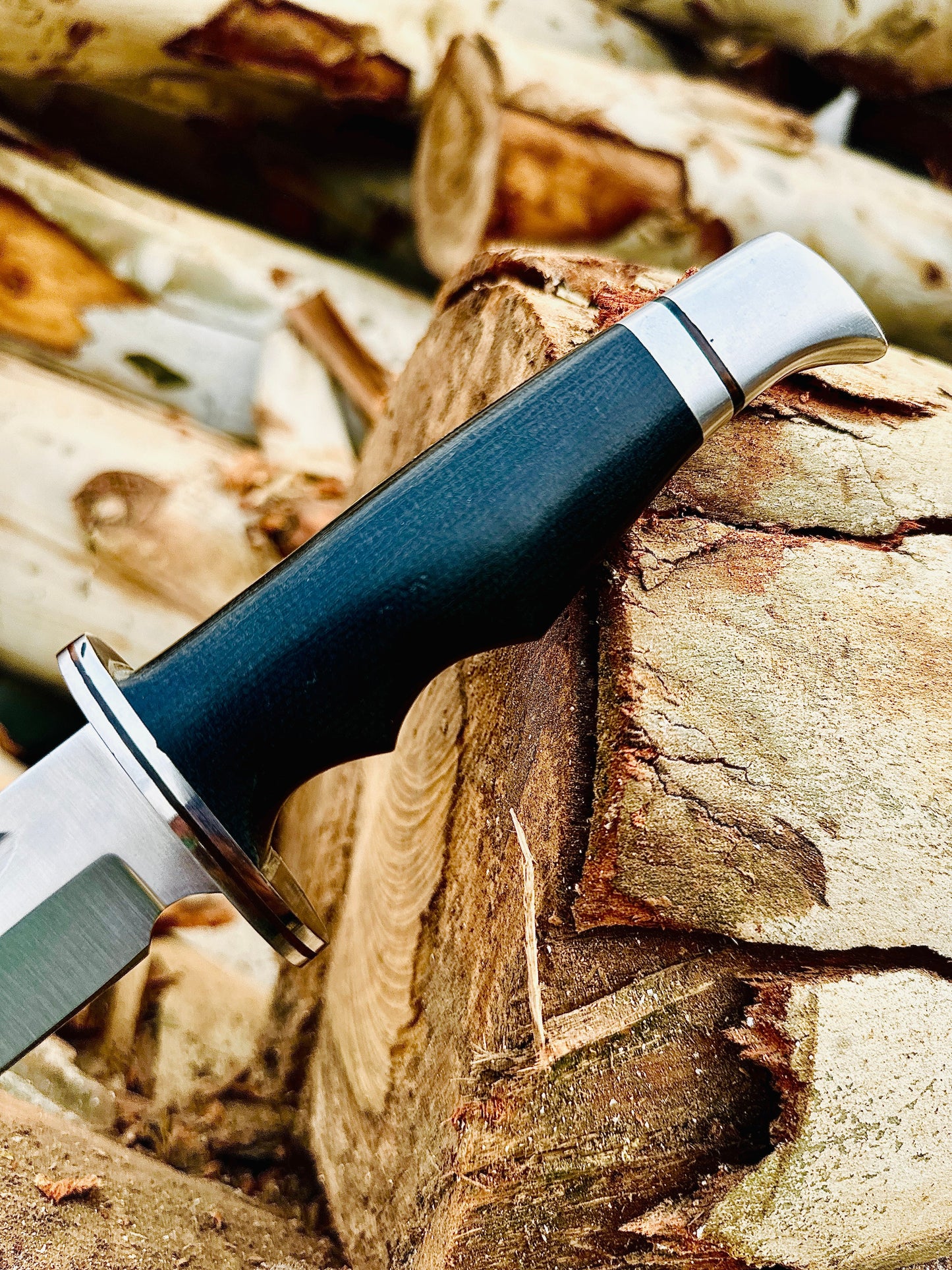 Survival Bowie Knife – Handmade D2 Steel Bowie Survival Knife Fixed Blade Unique Blades Runner