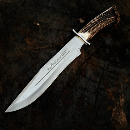 Muela Magnum 26 Stag Handle Bowie Knife – Spanish Classic Fixed Blade Unique Blades Runner