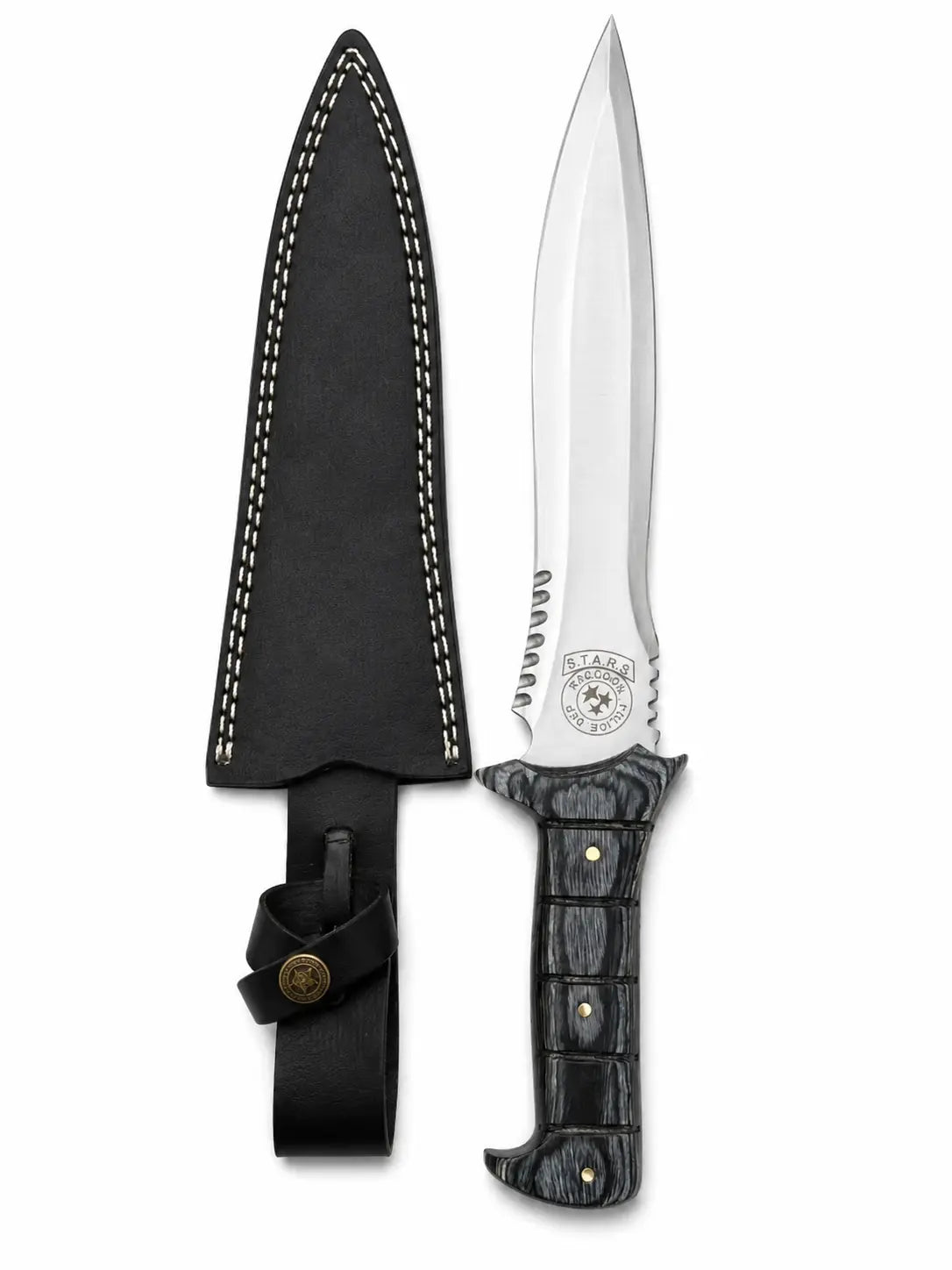 Krauser RE4 knife replica with handmade spring steel blade