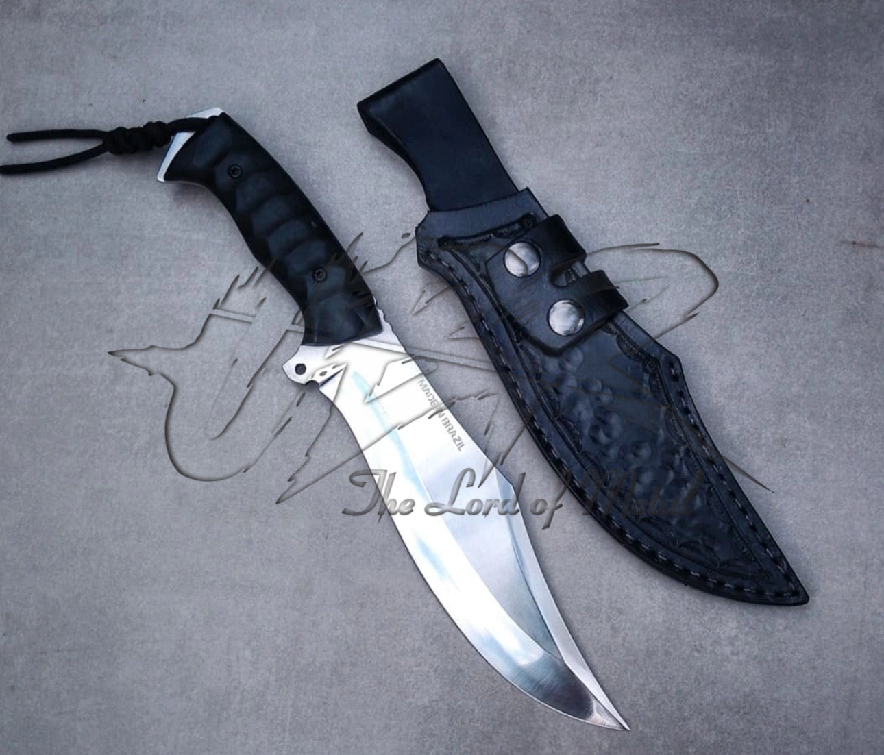 Mirror Polish Bowie Knife