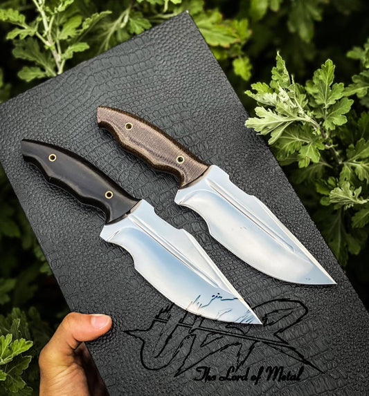 Mirror Polish Tactical Knife Set