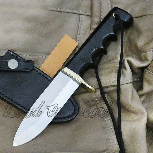 Randall Knife for Sale – Handmade D2 Steel Hunting Knife w/ Black G-10 Handle & Sheath
