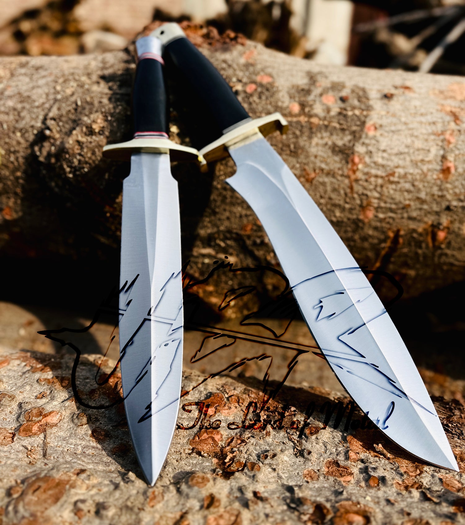 Sasquatch bowie Knife And Dagger Knife 