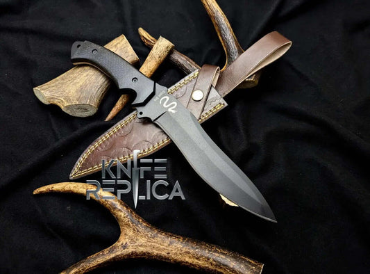 Ada Wong Knife Re4 - Resident Evil 4 Remake - Black Coated Knife Gaming Prop - Unique Blades Runner
