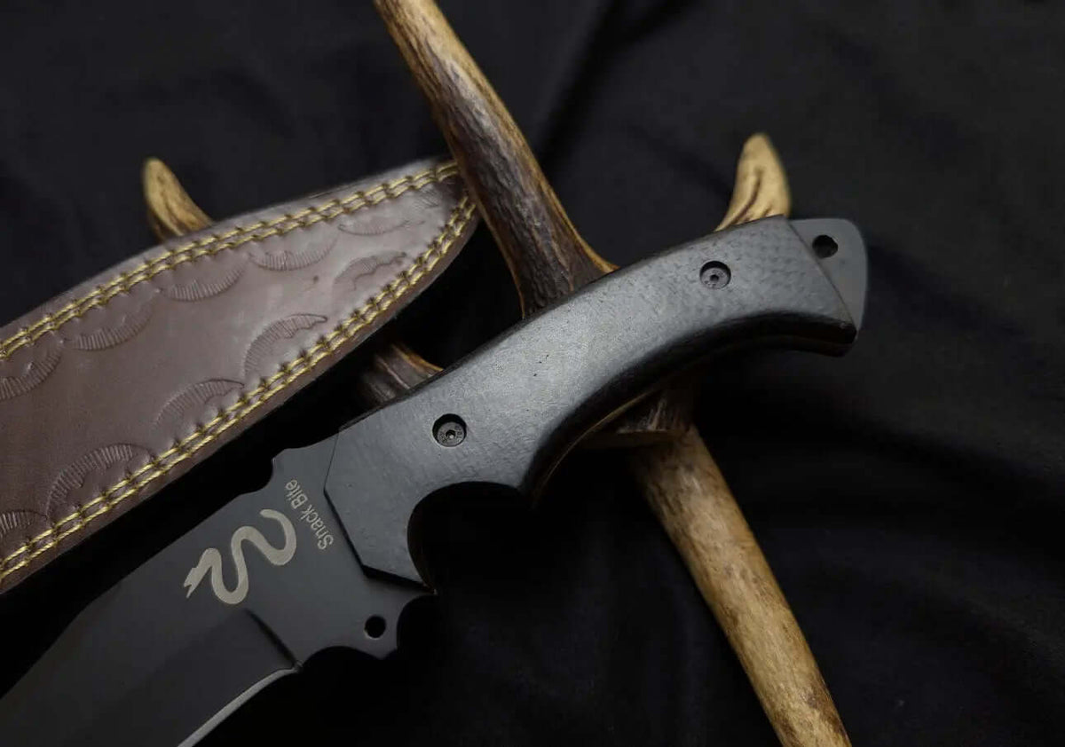 Ada Wong Knife Re4 - Resident Evil 4 Remake - Black Coated Knife Gaming Prop - Unique Blades Runner
