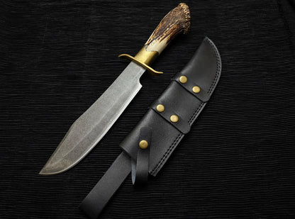 Aldo Raine Bowie Knife Replica | Inglourious Basterds Knife | Gift for Him - Unique Blades Runner
