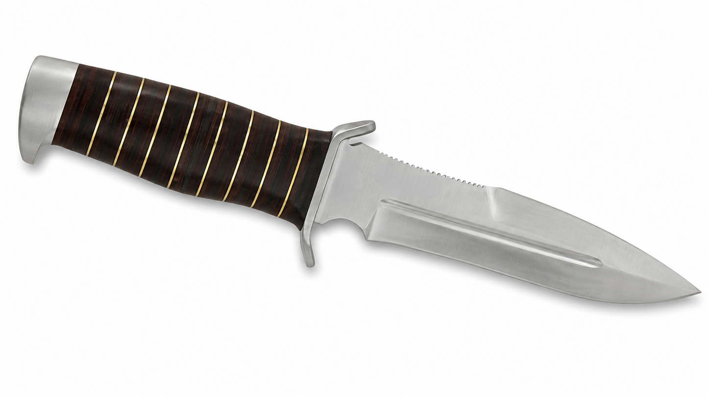 Russian Anti Terror Knife – Handmade Fixed Blade Survival Knife Unique Blades Runner