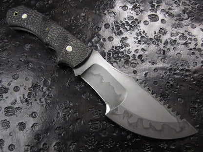 Hamon Finish Tracker Knife | Micarta Handle Collector Edition Unique Blades Runner