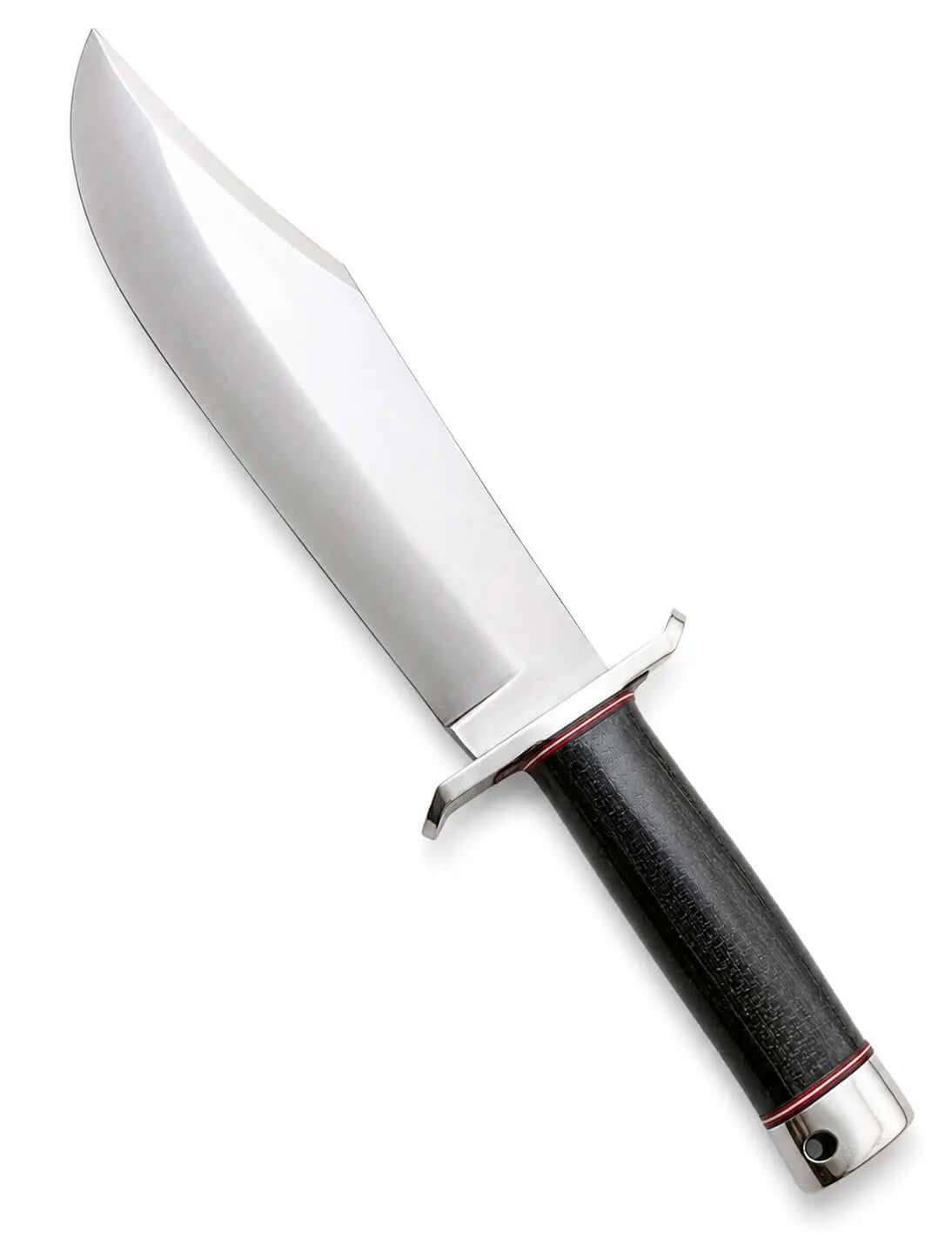 Bark River V-44 Bowie – Handmade Fixed Blade Hunting Knife - Unique Blades Runner