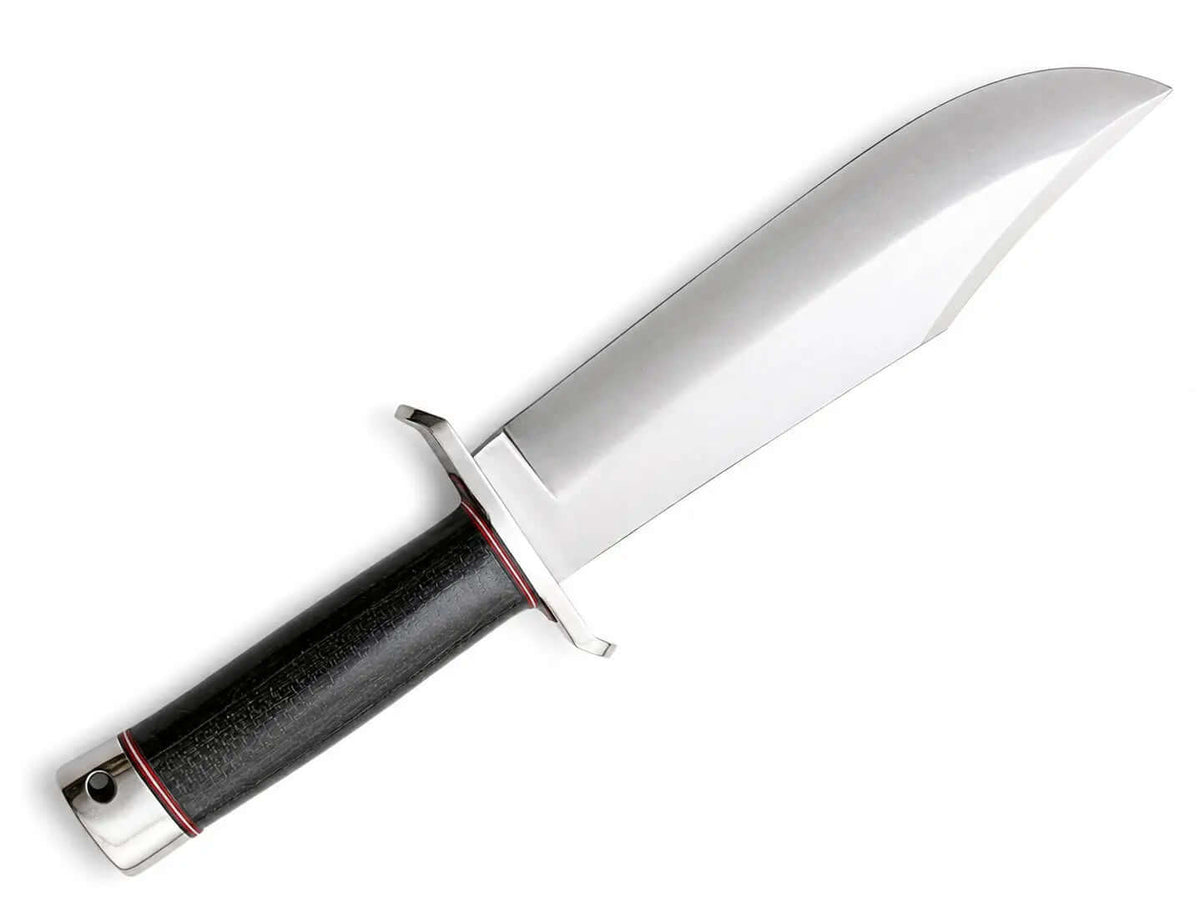 Bark River V-44 Bowie – Handmade Fixed Blade Hunting Knife - Unique Blades Runner