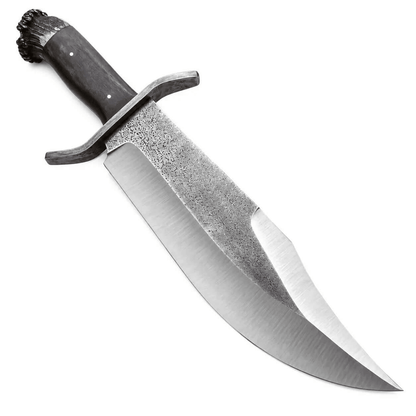 Big Bowie Knife High Carbon Steel Blade With Leather Sheath - Unique Blades Runner