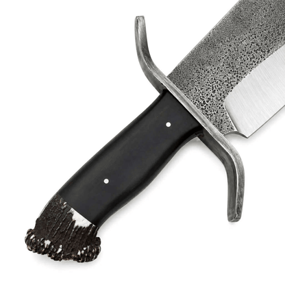 Big Bowie Knife High Carbon Steel Blade With Leather Sheath - Unique Blades Runner