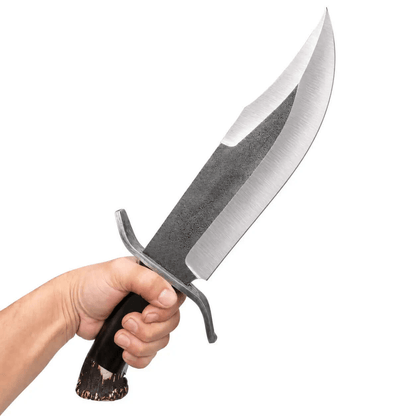 Big Bowie Knife High Carbon Steel Blade With Leather Sheath - Unique Blades Runner