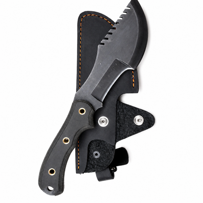 Weyland Tracker Knife High Carbon Steel Blade With Leather Sheath Unique Blades Runner